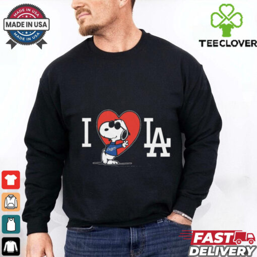 Snoopy I Love LA Benefit Shirt