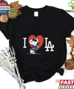 Snoopy I Love LA Benefit Shirt