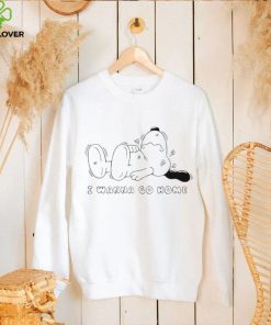 Snoopy I Wanna Go Home Shirt