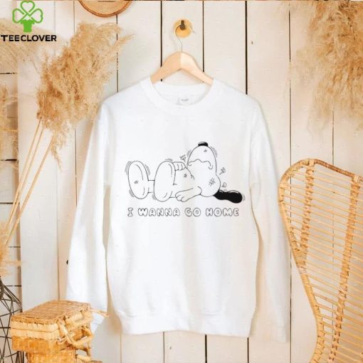 Snoopy I Wanna Go Home Shirt