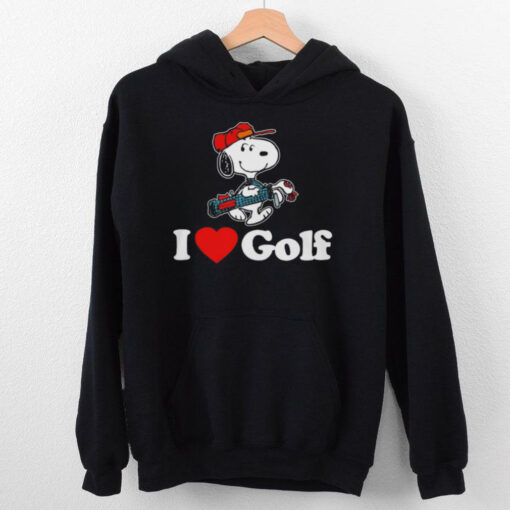 Snoopy I love golf T hoodie, sweater, longsleeve, shirt v-neck, t-shirt