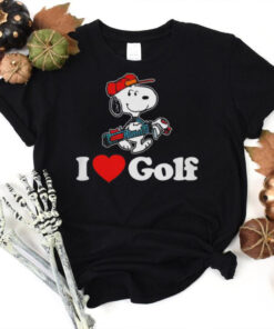 Snoopy I love golf T hoodie, sweater, longsleeve, shirt v-neck, t-shirt