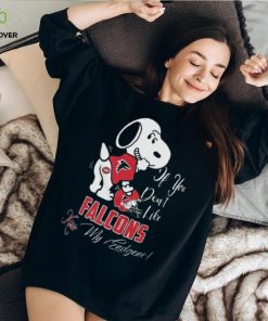 Snoopy If You Dont Like Atlanta Falcons Kiss My Endzone Shirt