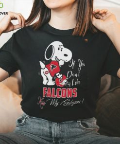 Snoopy If You Dont Like Atlanta Falcons Kiss My Endzone Shirt