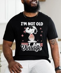 Snoopy I’m not old I am Vintage 2023 Shirt