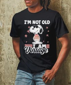 Snoopy I’m not old I am Vintage 2023 Shirt