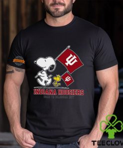 Snoopy Indiana Hoosiers Road To Oklahoma City flag hoodie, sweater, longsleeve, shirt v-neck, t-shirt