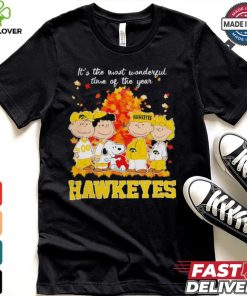 Snoopy Iowa Fall is the most beautiful time of the year shirt