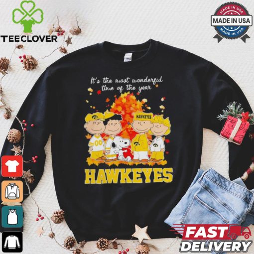 Snoopy Iowa Fall is the most beautiful time of the year shirt