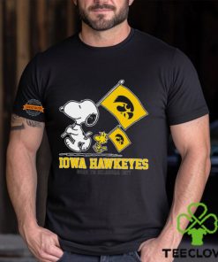 Snoopy Iowa Hawkeyes Road To Oklahoma City flag hoodie, sweater, longsleeve, shirt v-neck, t-shirt