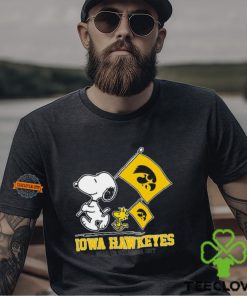 Snoopy Iowa Hawkeyes Road To Oklahoma City flag hoodie, sweater, longsleeve, shirt v-neck, t-shirt