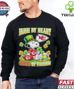Snoopy Irish By Heart Kansas City Chiefs By Passion Shirt