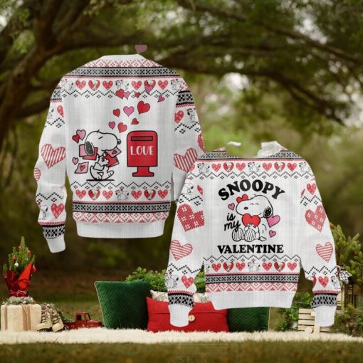 Snoopy Is My Valentine Sweater