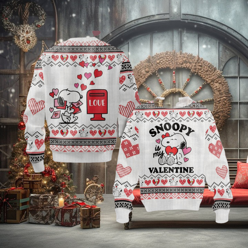 Snoopy Is My Valentine Sweater Snoopy Is My Valentine Sweater