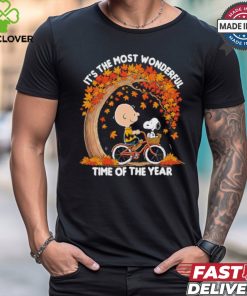 Snoopy It’s The Most Wonderful Time Of The Year Fall Shirt