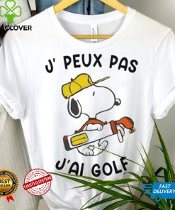 Snoopy J, Peux Pas J’ai Golf Shirt