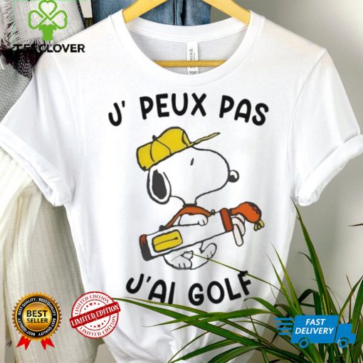 Snoopy J, Peux Pas J’ai Golf Shirt