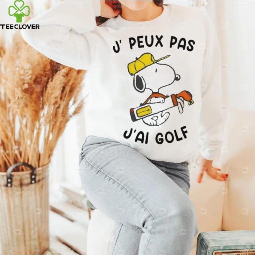 Snoopy J, Peux Pas J’ai Golf Shirt