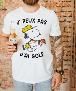 Snoopy J, Peux Pas J’ai Golf Shirt