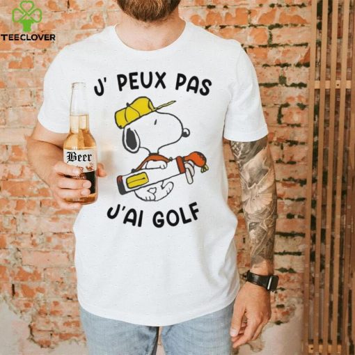 Snoopy J, Peux Pas J’ai Golf Shirt