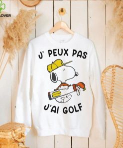 Snoopy J, Peux Pas J’ai Golf Shirt