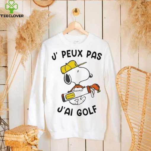 Snoopy J, Peux Pas J’ai Golf Shirt