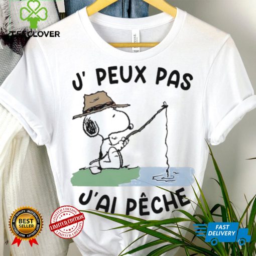 Snoopy J, Peux Pas J’ai Pêche Shirt