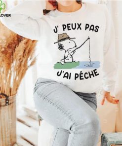 Snoopy J, Peux Pas J’ai Pêche Shirt