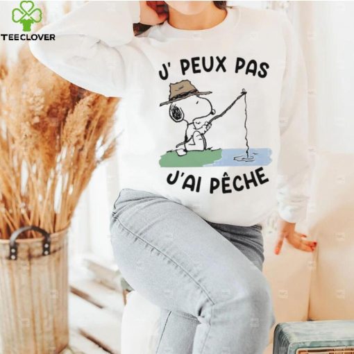 Snoopy J, Peux Pas J’ai Pêche Shirt