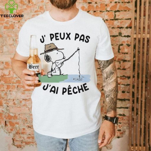 Snoopy J, Peux Pas J’ai Pêche Shirt