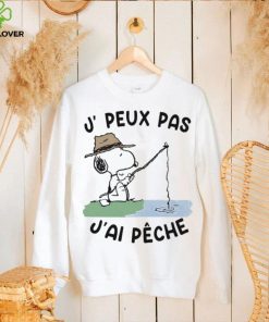 Snoopy J, Peux Pas J’ai Pêche Shirt