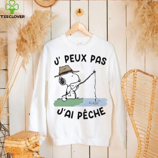 Snoopy J, Peux Pas J’ai Pêche Shirt