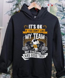 Snoopy Jacksonville Jaguars it’s ok if you don’t like my team not everyone has good taste shirt