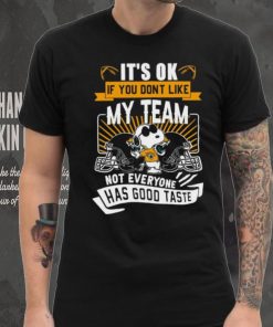 Snoopy Jacksonville Jaguars it’s ok if you don’t like my team not everyone has good taste shirt