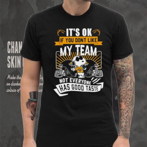 Snoopy Jacksonville Jaguars it’s ok if you don’t like my team not everyone has good taste shirt