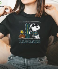 Snoopy Joe Cool And Woodstock The Jacksonville Jaguars Shirt