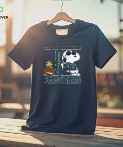 Snoopy Joe Cool And Woodstock The Jacksonville Jaguars Shirt