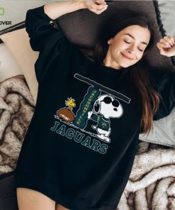 Snoopy Joe Cool And Woodstock The Jacksonville Jaguars Shirt