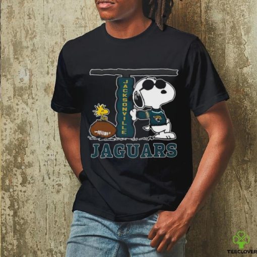 Snoopy Joe Cool And Woodstock The Jacksonville Jaguars T hoodie, sweater, longsleeve, shirt v-neck, t-shirt