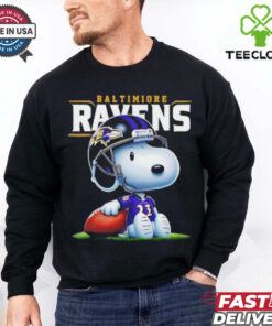 Snoopy Joe Cool Baltimore Ravens shirt