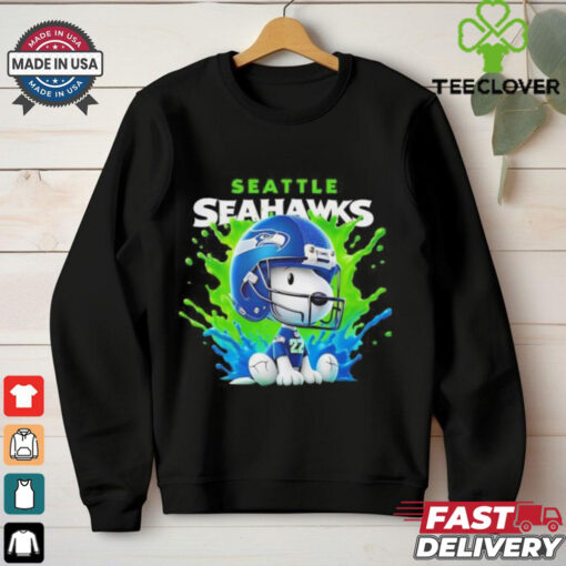 Snoopy Joe Cool Seattle Seahawks shirt