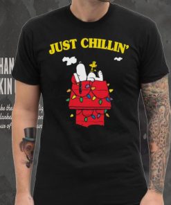 Snoopy Just Chillin' Christmas Shirt
