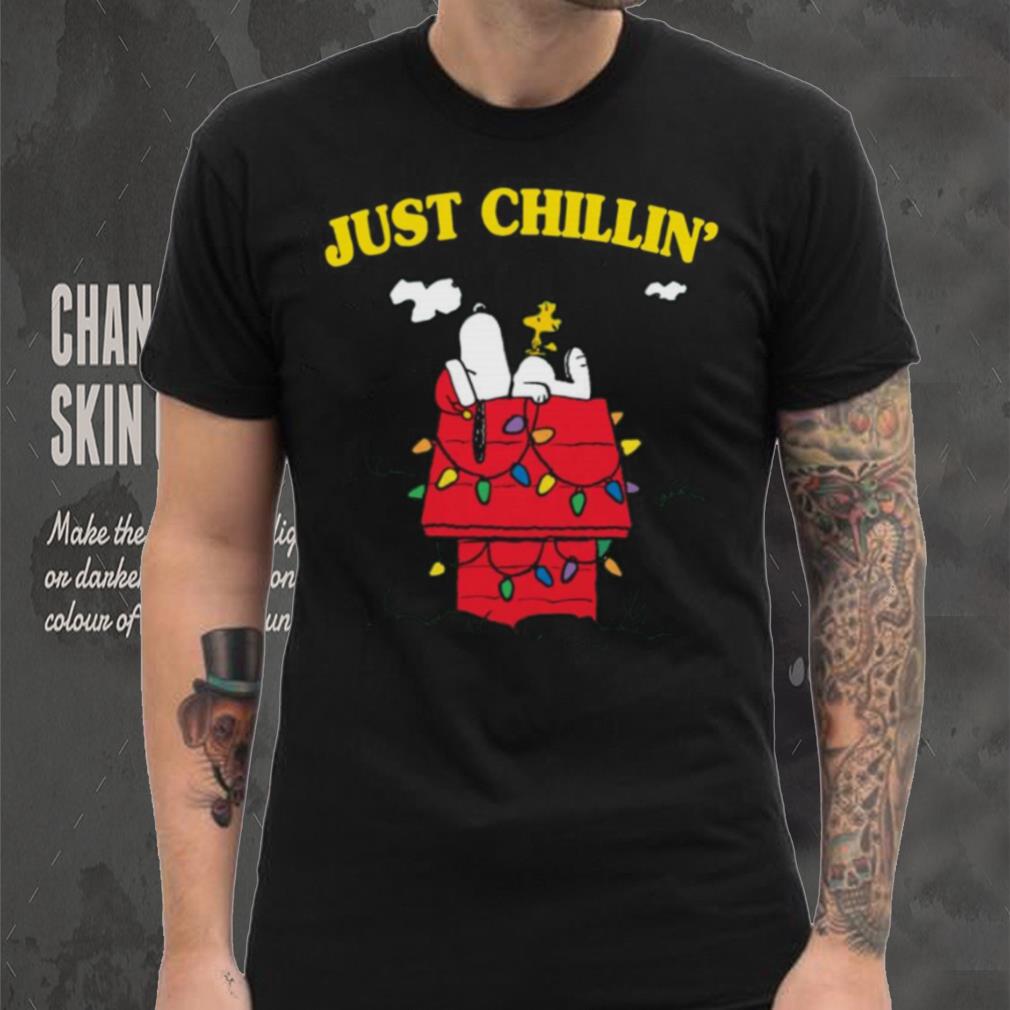Snoopy Just Chillin' Christmas Shirt Snoopy Just Chillin' Christmas Shirt