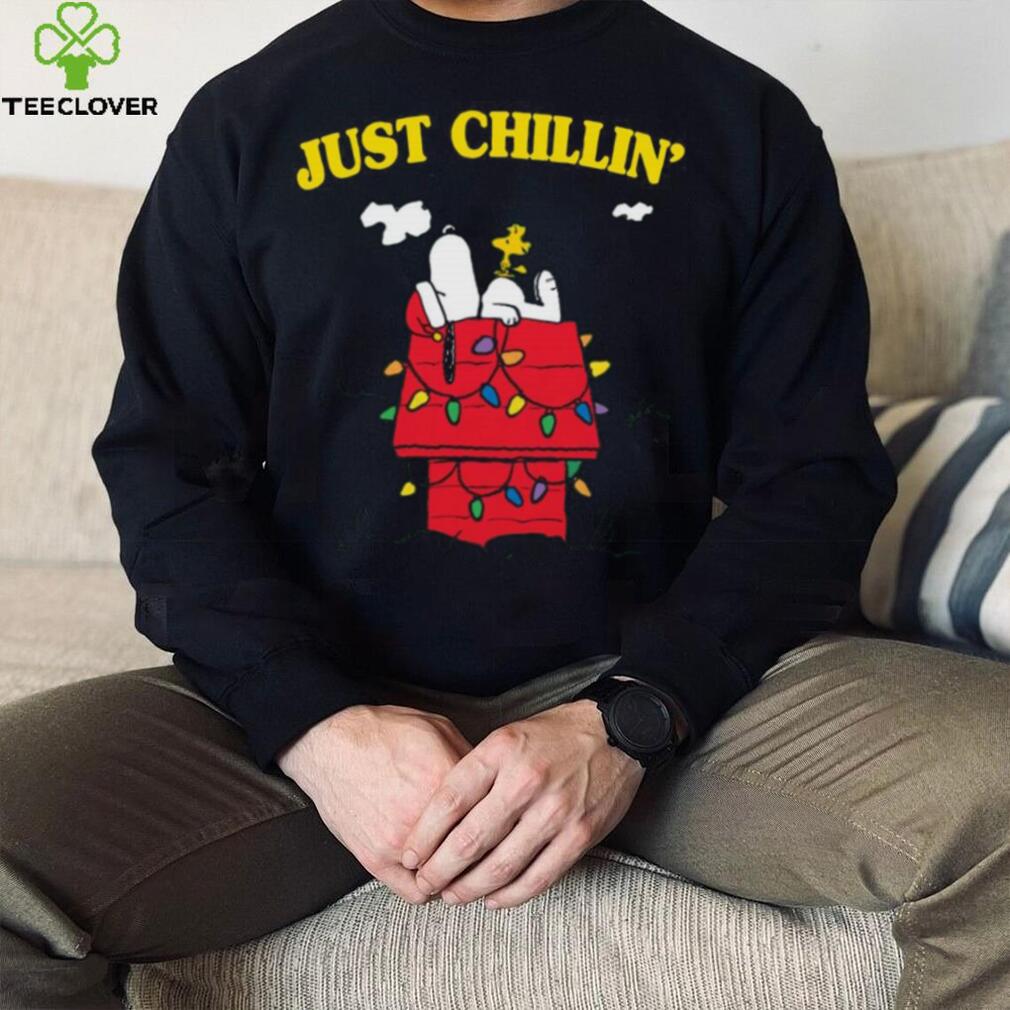 Snoopy Just Chillin' Christmas Shirt Snoopy Just Chillin' Christmas Shirt