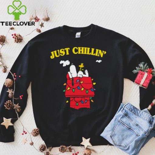 Snoopy Just Chillin’ Christmas Shirt