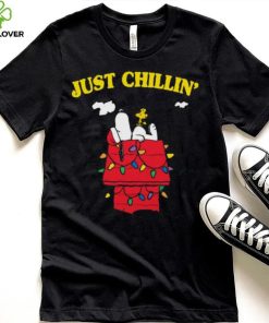 Snoopy Just Chillin' Christmas Shirt