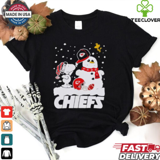 Snoopy Kansas City Chiefs Football Christmas 2024 shirt