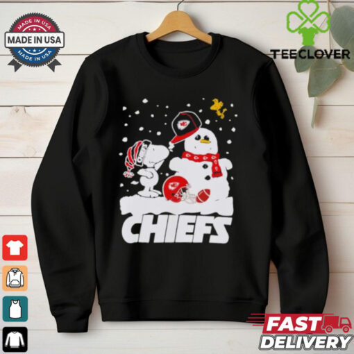 Snoopy Kansas City Chiefs Football Christmas 2024 shirt