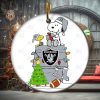Green Bay Packers Snoopy NFL Football Ornaments