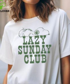 Snoopy Lazy Sunday Club Shirt